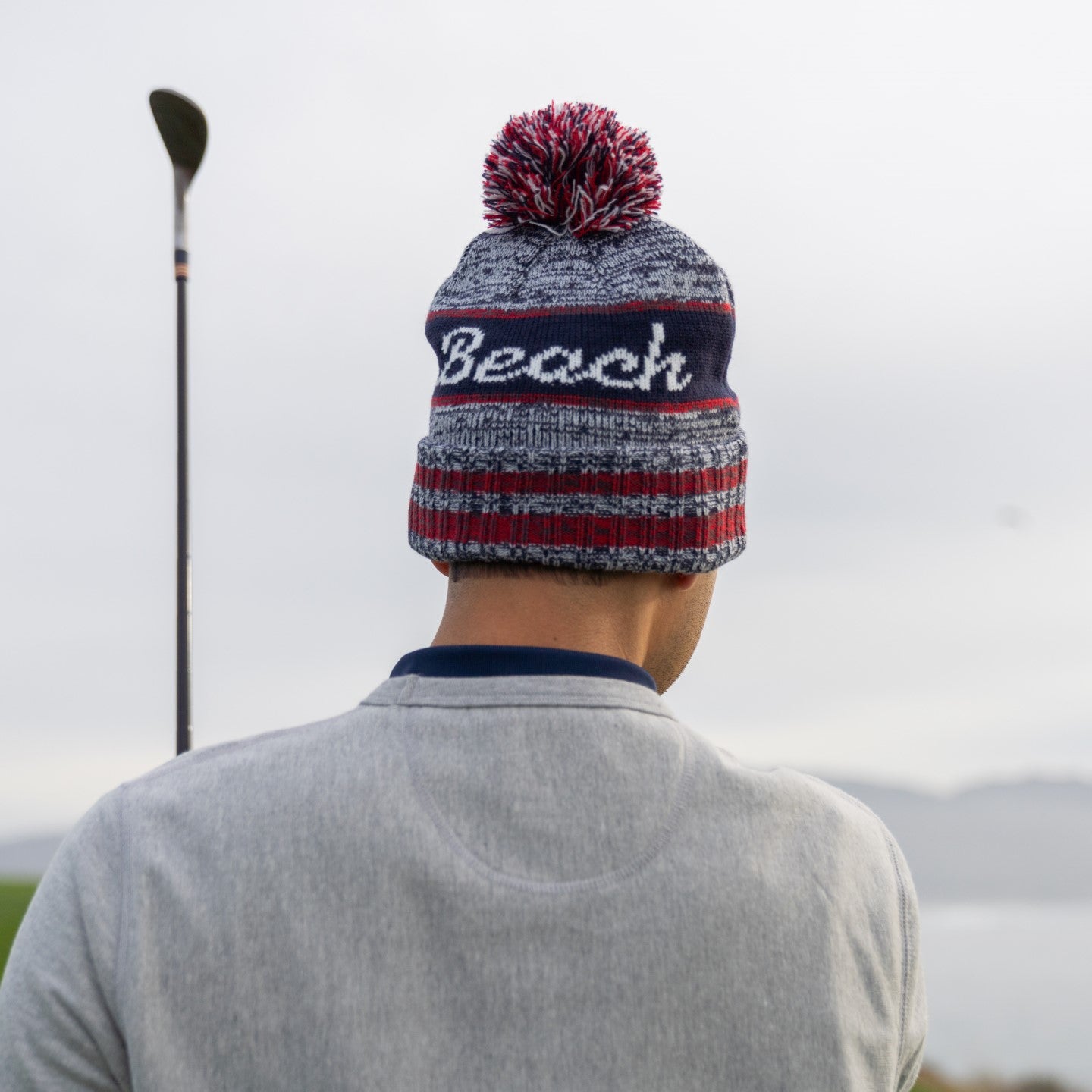 Pebble Beach Jacquard Knit Beanie by Pukka
