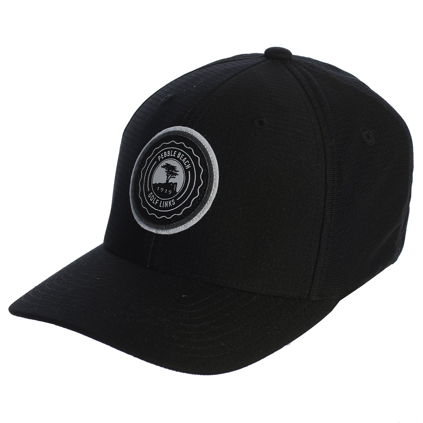 Pebble Beach Nassau Patch Fitted Hat by Travis Mathew