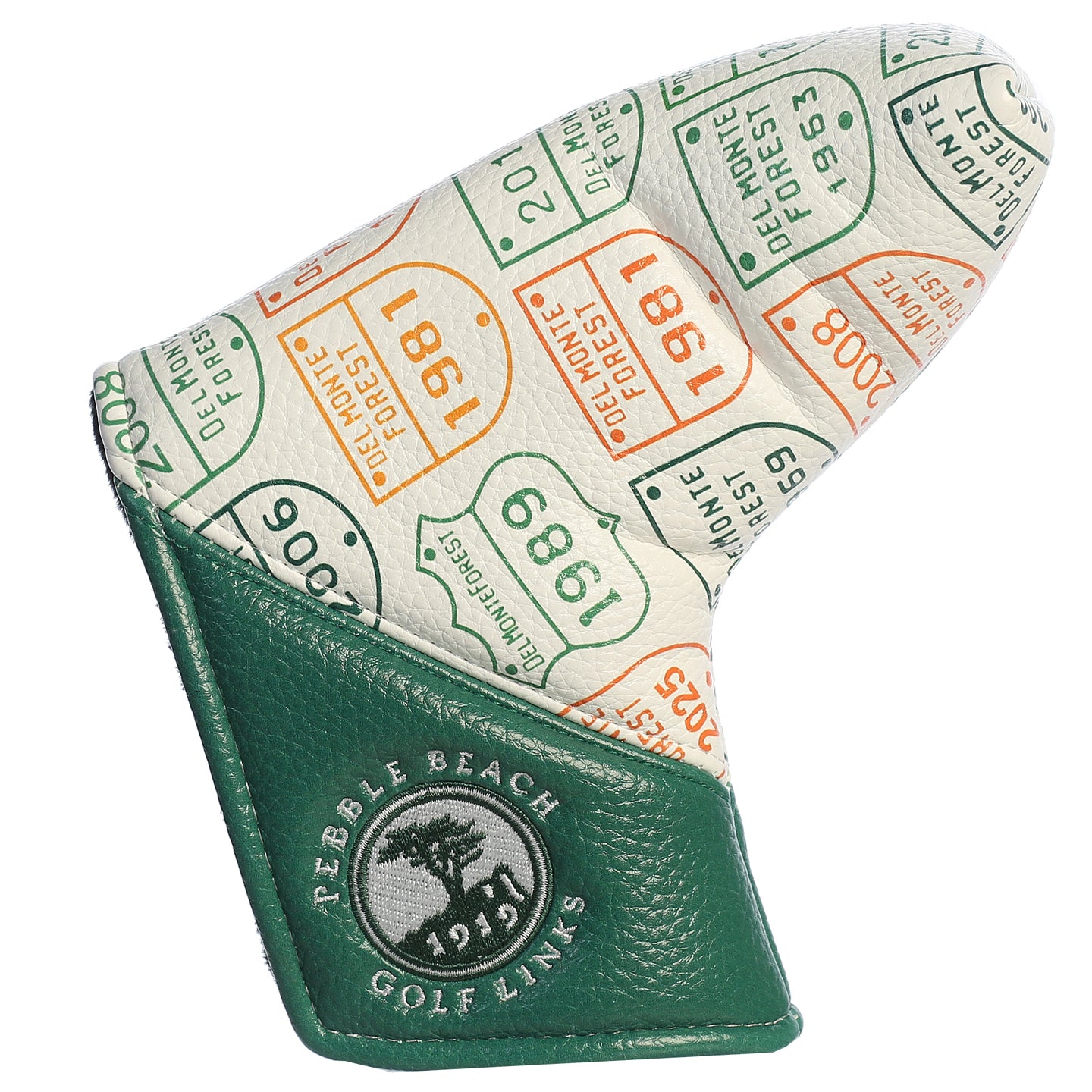 Pebble Beach 2025 Vintage Badge Collection Blade Putter Cover