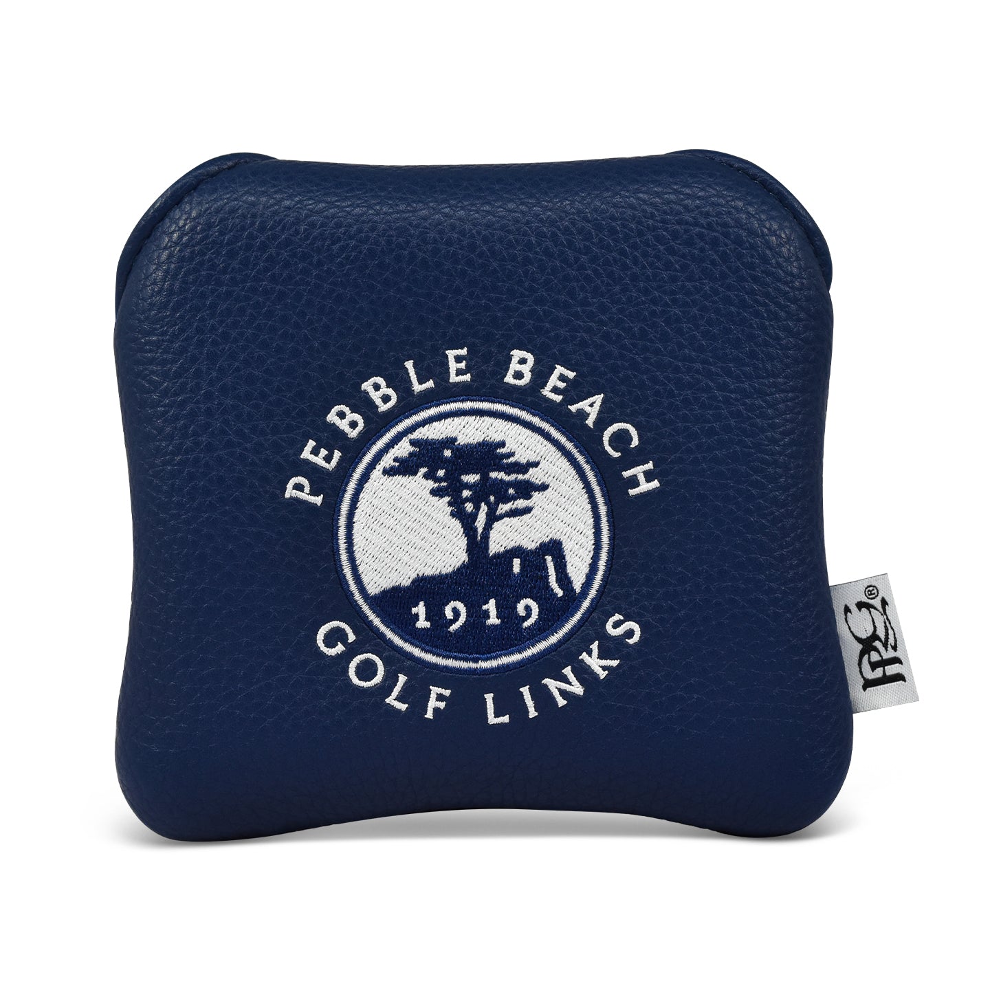Seacloud Blue Pebble Beach Golf Head Cover Putter Blade Cover Flag compatibile per Scotty Cameron con chiusura a V Seacloud Blue Pebble Beach Golf Head Cover Putter Blade Cover Flag compatibile per Scotty Cameron con chiusura a V
