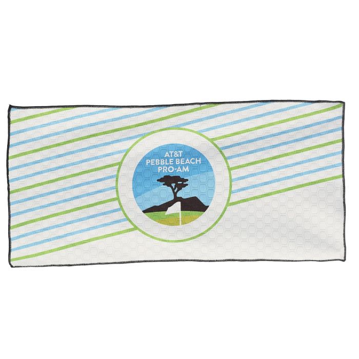 AT&T Pebble Beach Pro-Am Rival Microfiber Golf Towel – Pebble