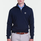 Pebble Beach Baruffa Merino 1/4 Zip Windsweater by Fairway & Greene