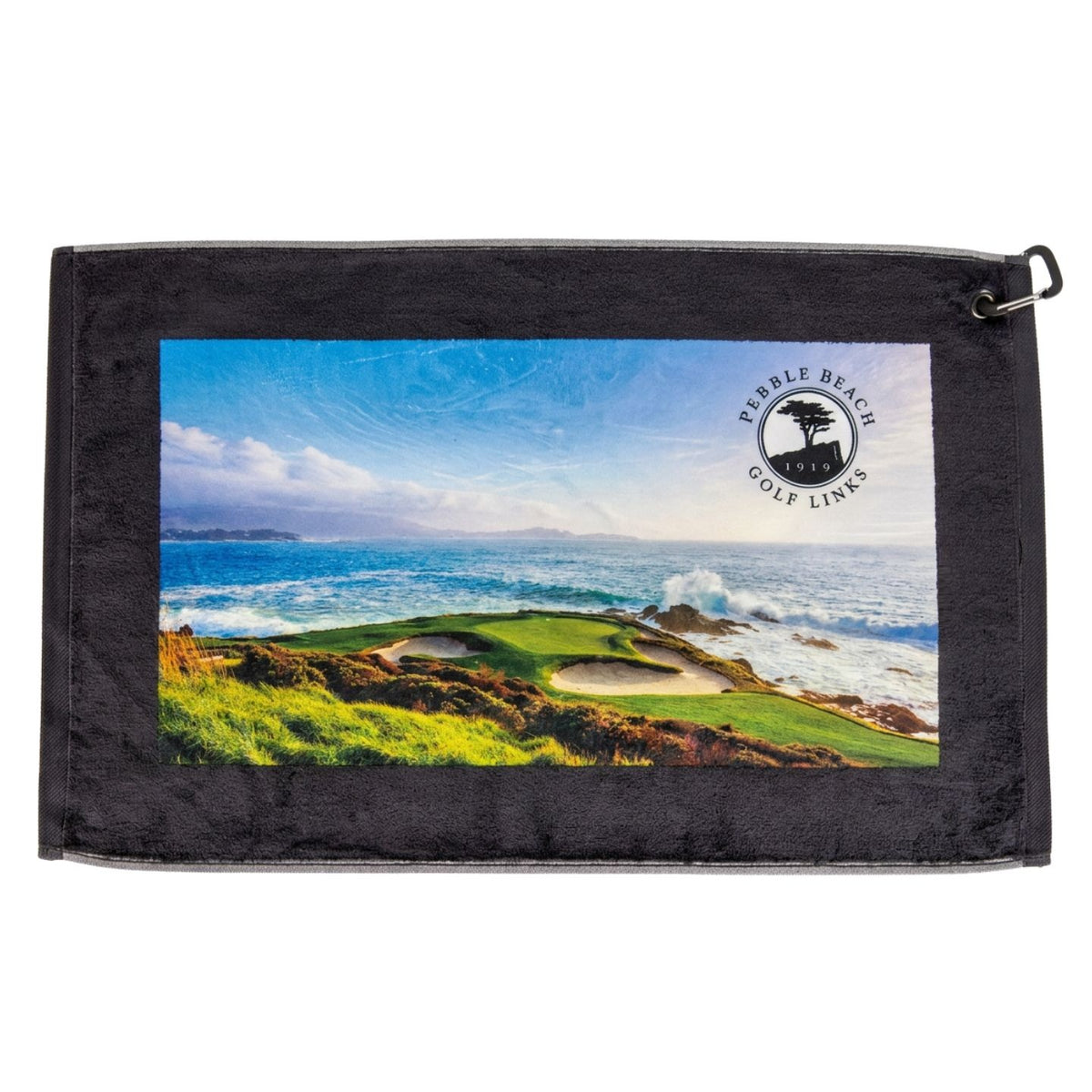 Pebble Beach 7th Hole Photo Golf Towel