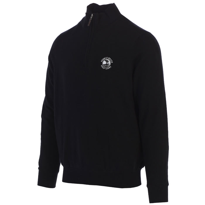 Pebble Beach Baruffa Merino 1/4 Zip Windsweater by Fairway & Greene