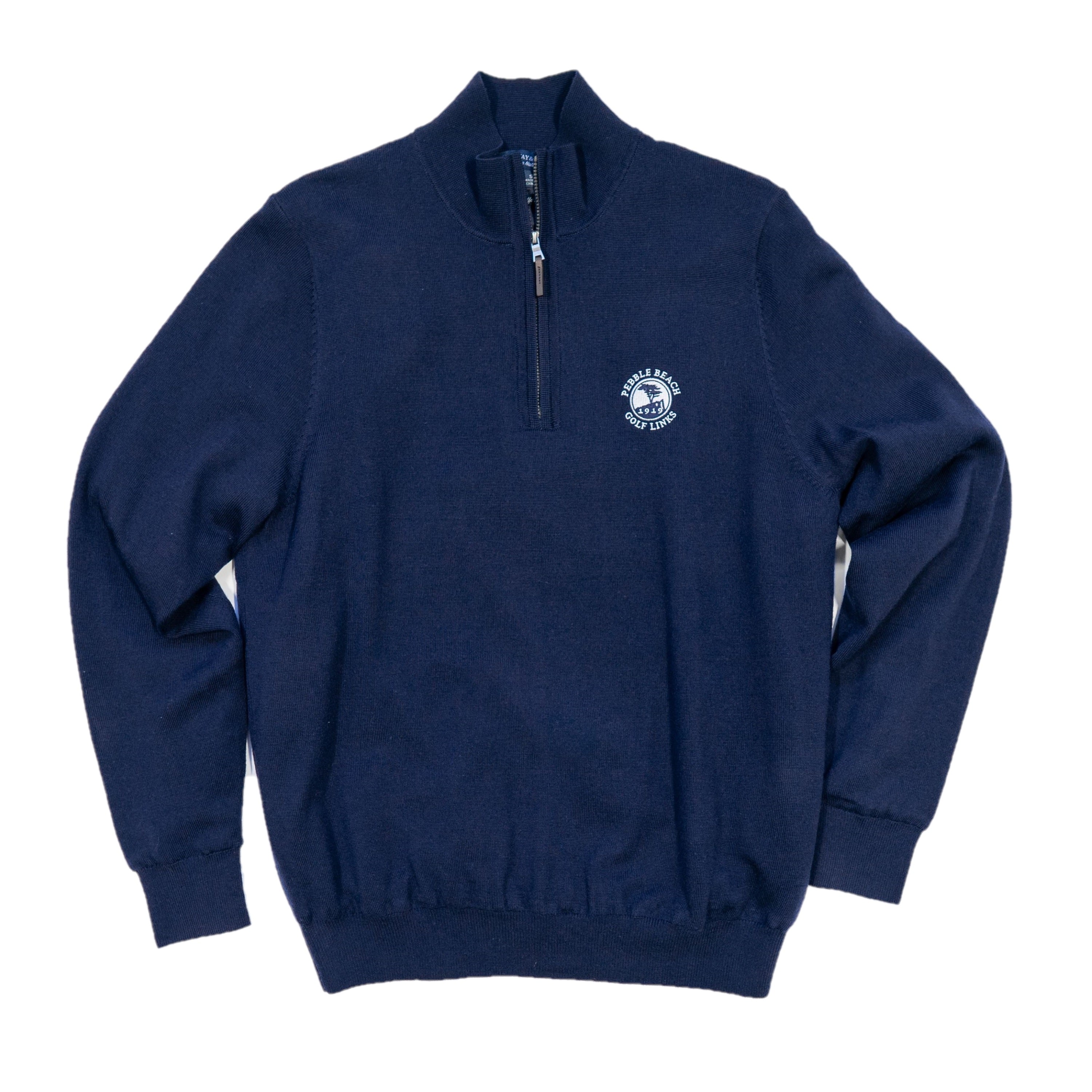 Pebble Beach Baruffa Merino 1/4 Zip Windsweater by Fairway & Greene