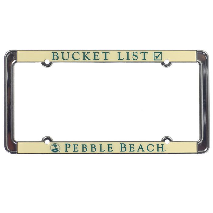 Pebble Beach Golf Links License Plate Frame