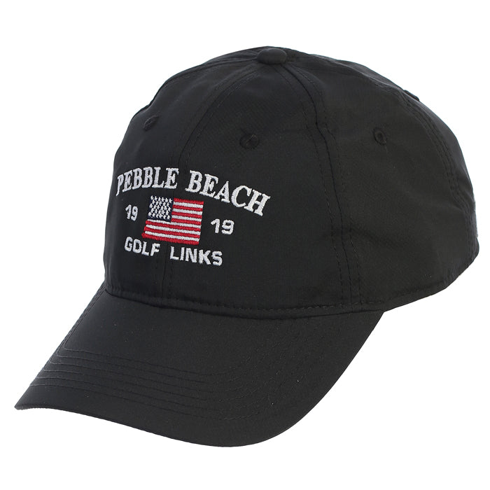 Pebble Beach American Flag Tech Hat by Ahead