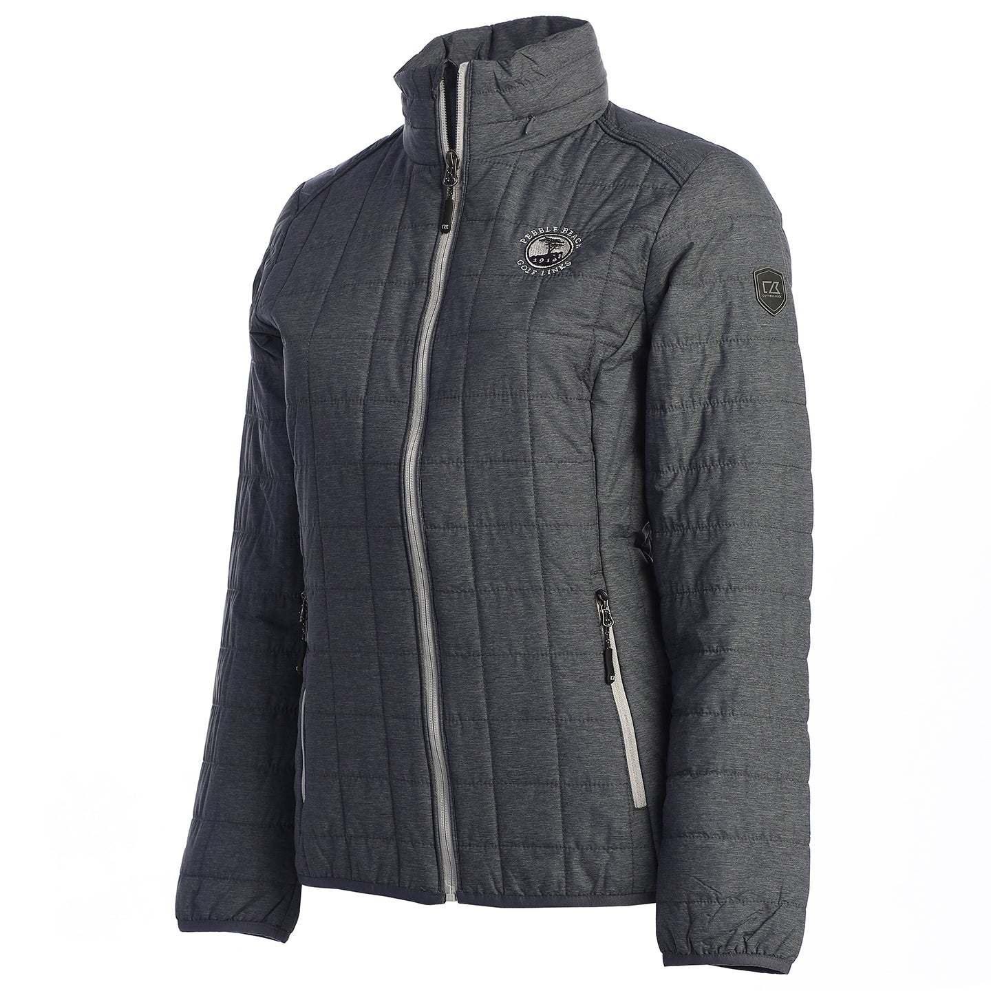 Pebble Beach Women's Rainier Jacket by Cutter & Buck- Navy