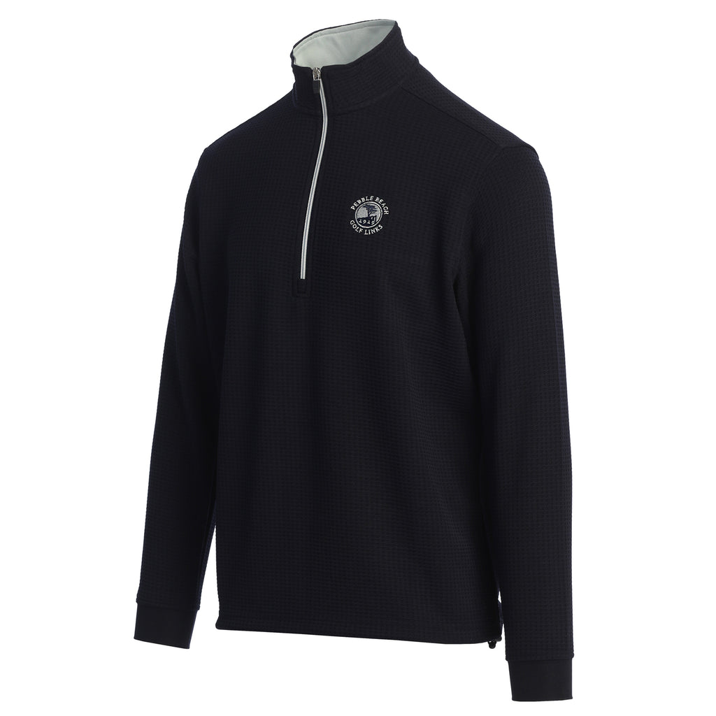 Pebble Beach Men's Golf Optic 1/4 Zip by Straight Down