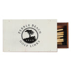 Pebble Beach Pin Flag Scene Match Box
