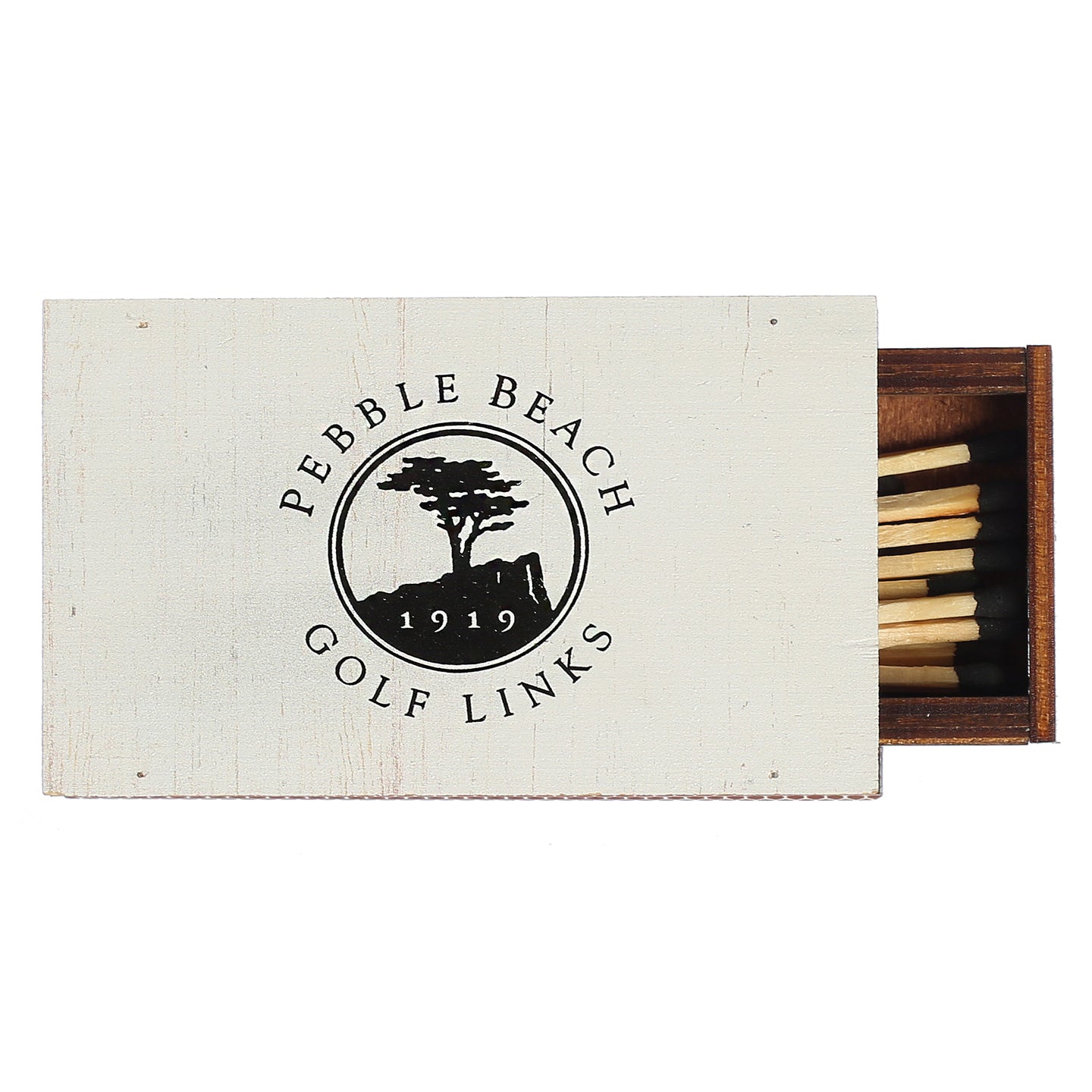 Pebble Beach Pin Flag Scene Match Box