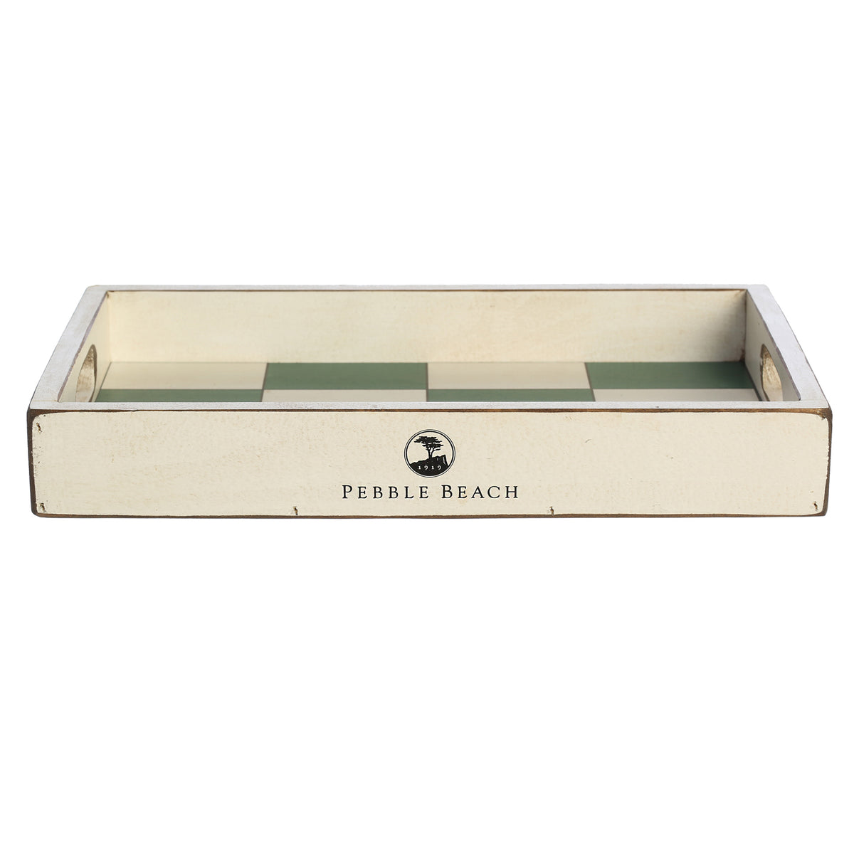 Pebble Beach Pin Flag Serving Tray by Signs by the Sea