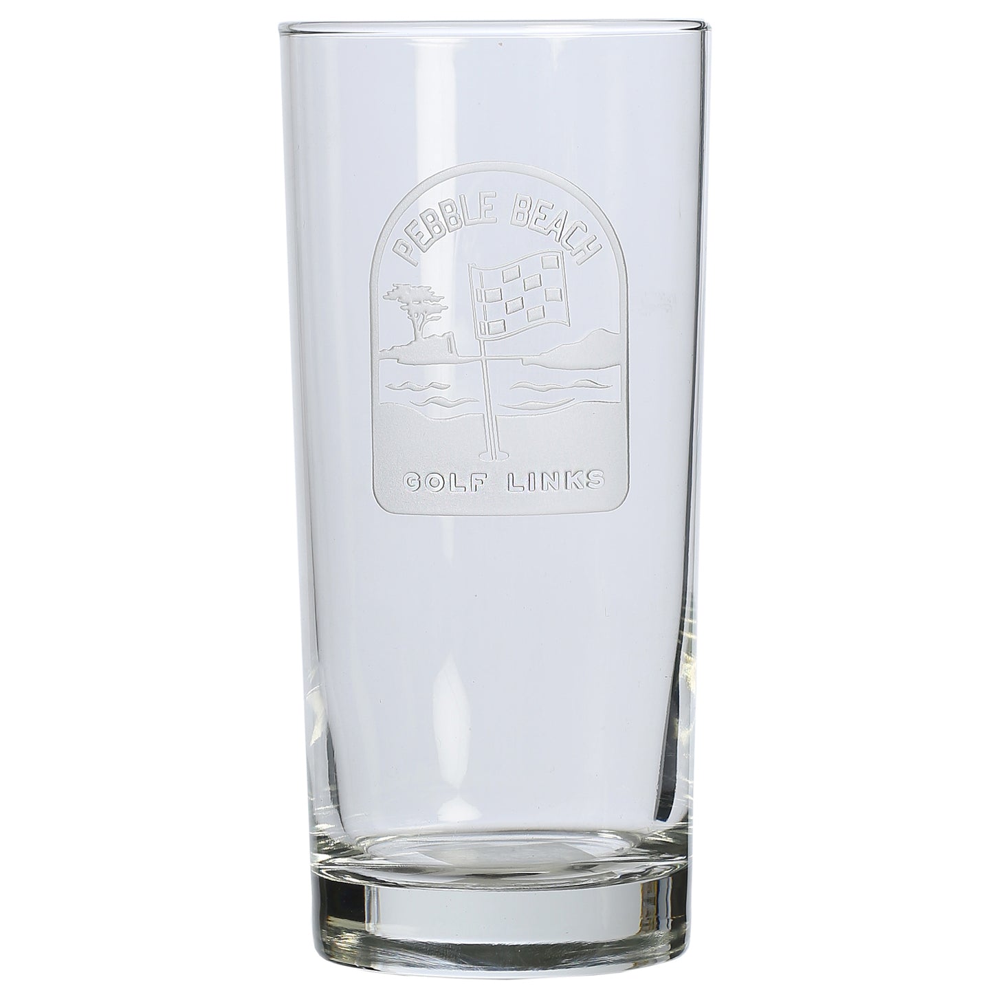 Pebble Beach Pin Flag Scene Highball Glass