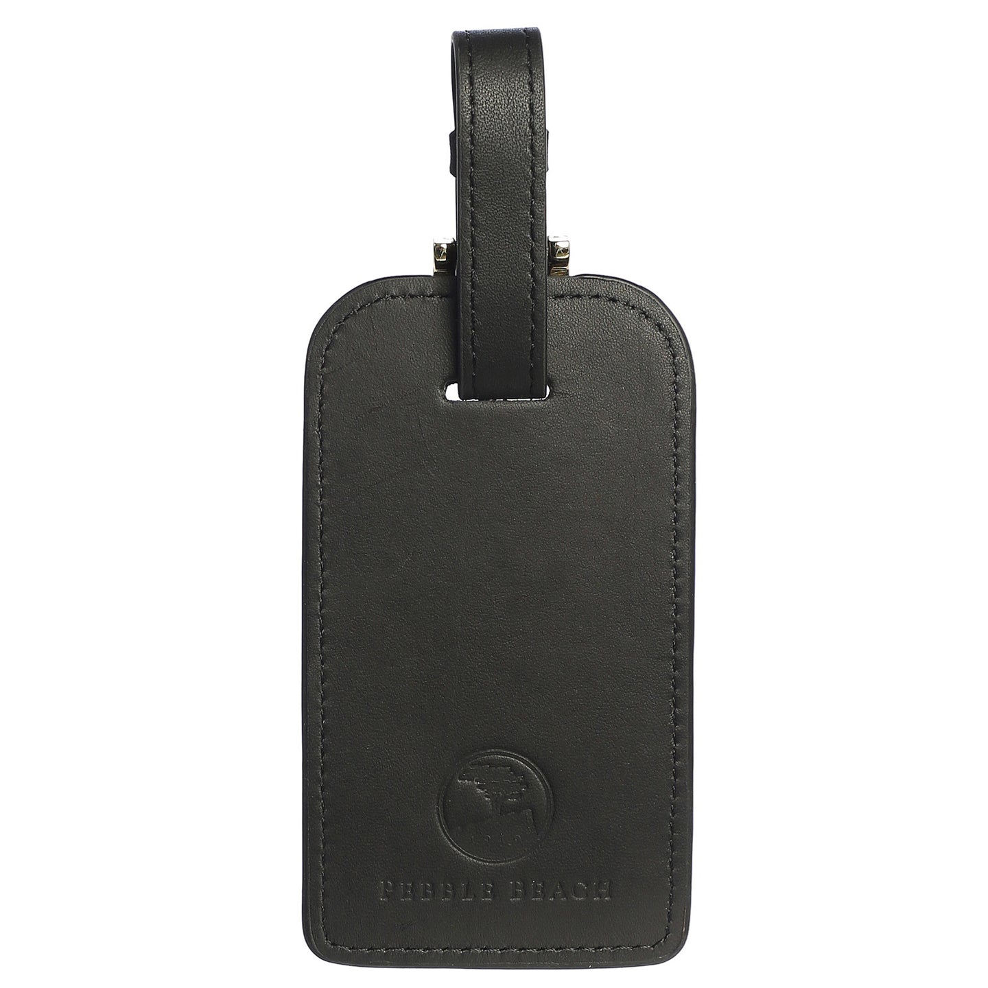 Pebble Beach Leather Luggage Tag