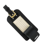 Pebble Beach Leather Luggage Tag