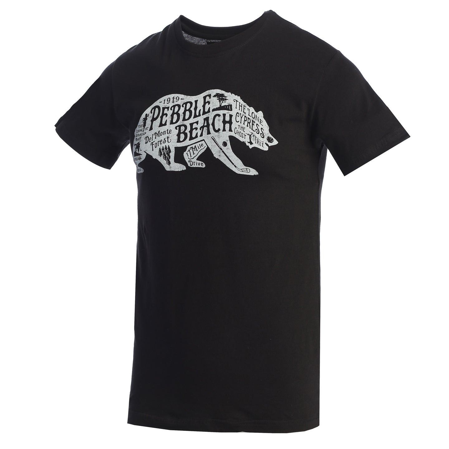 Pebble Beach Bear Map Tee by American Needle