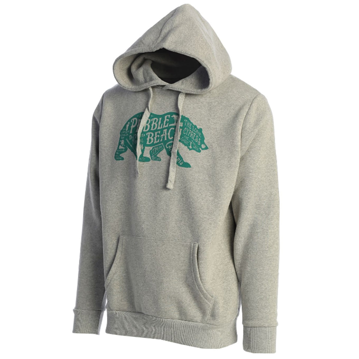 Pebble Beach Bear Map Hoodie by American Needle