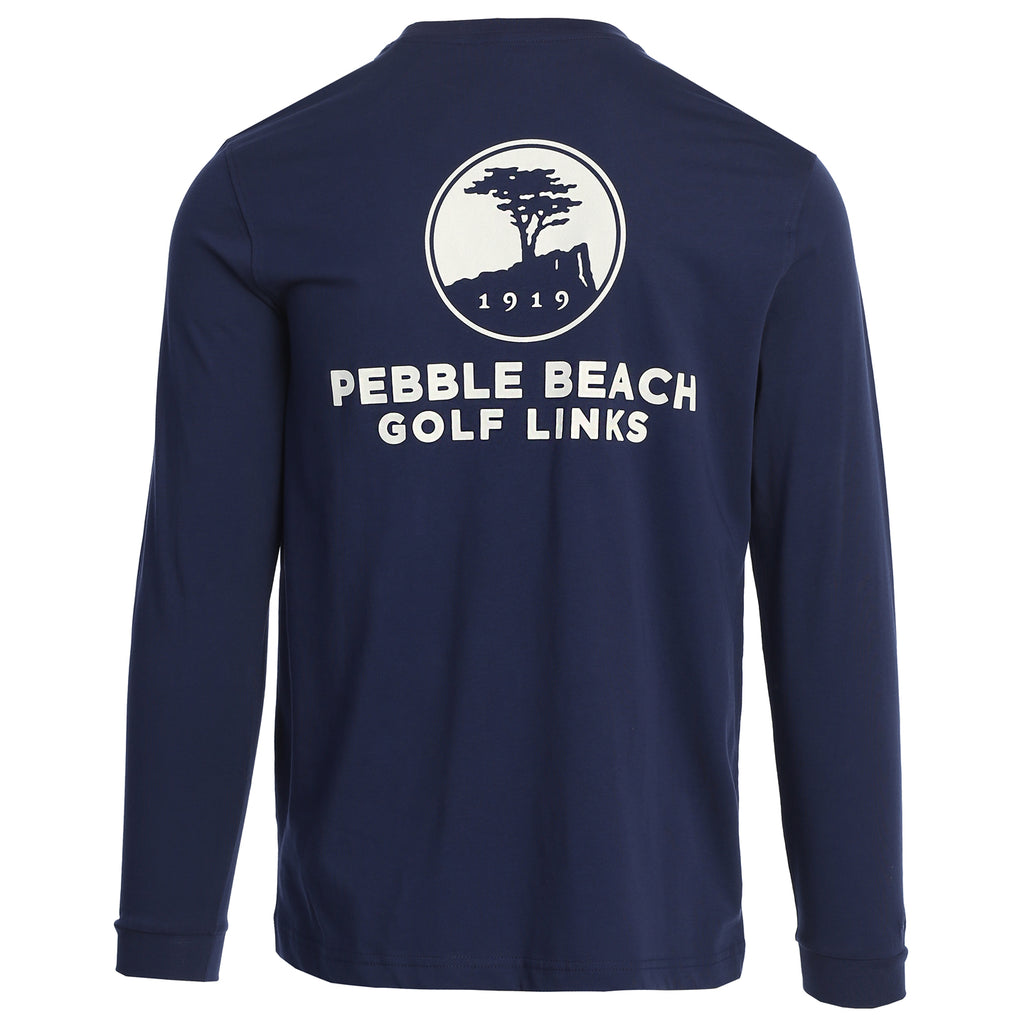 Pebble Beach Golf Links America's #1 Long Sleeve Tee by Ahead