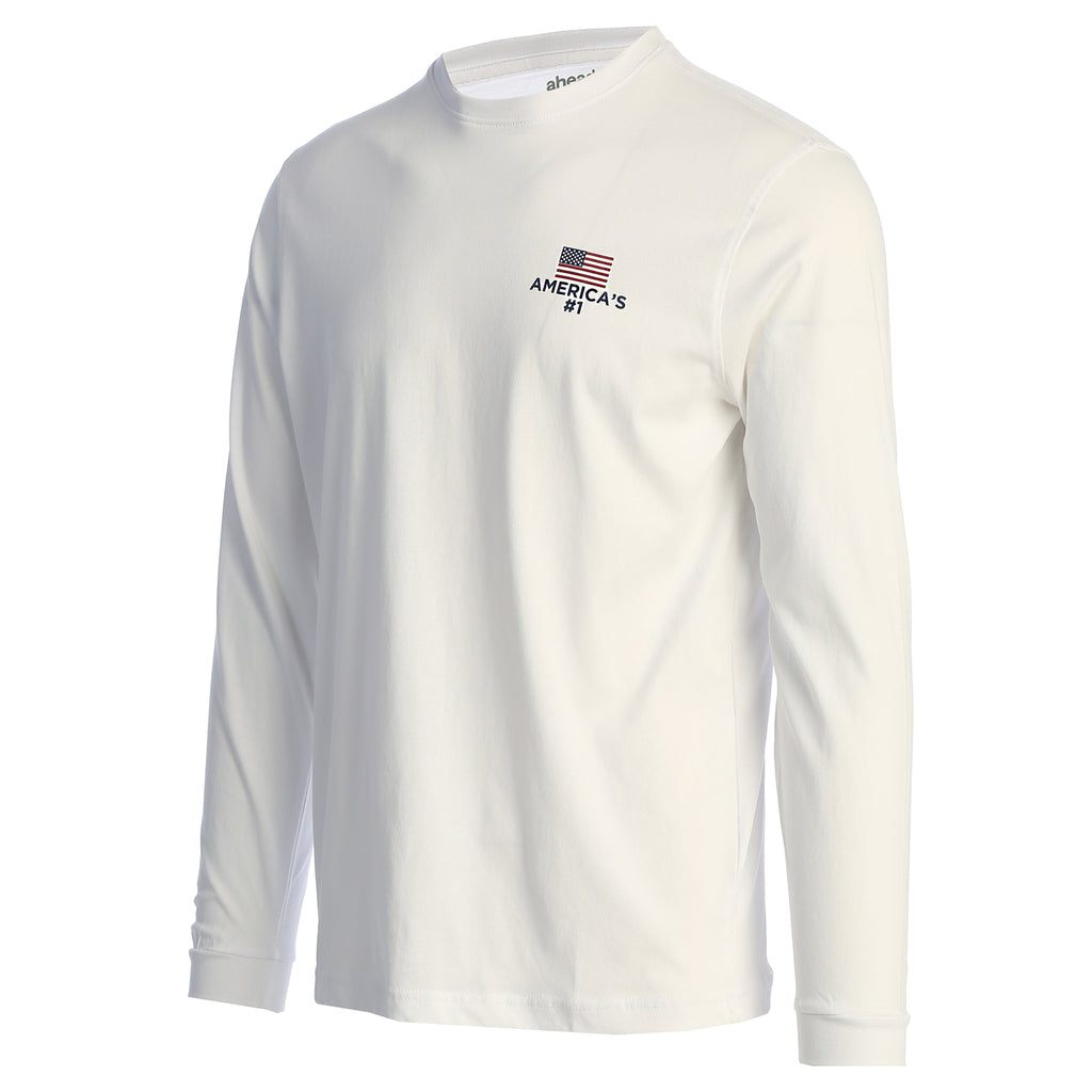 Pebble Beach Golf Links America's #1 Long Sleeve Tee by Ahead