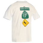 Pebble Beach Road Signs Tee by Ahead