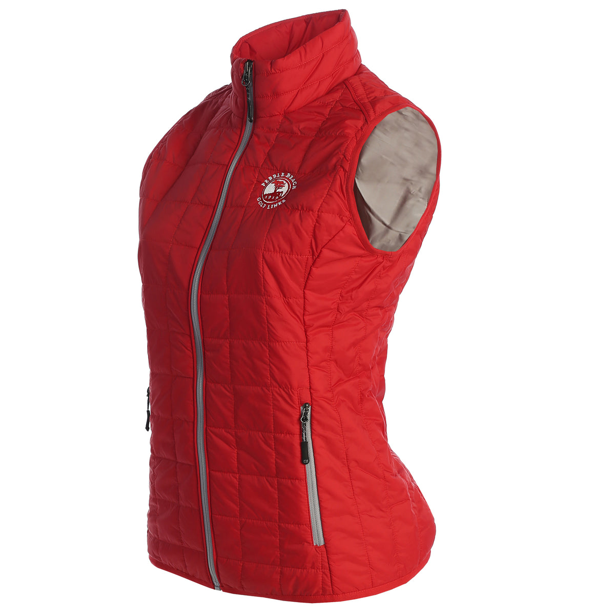 Pebble Beach Women's Rainier PrimaLoft Eco Puffer Vest by Cutter & Buck