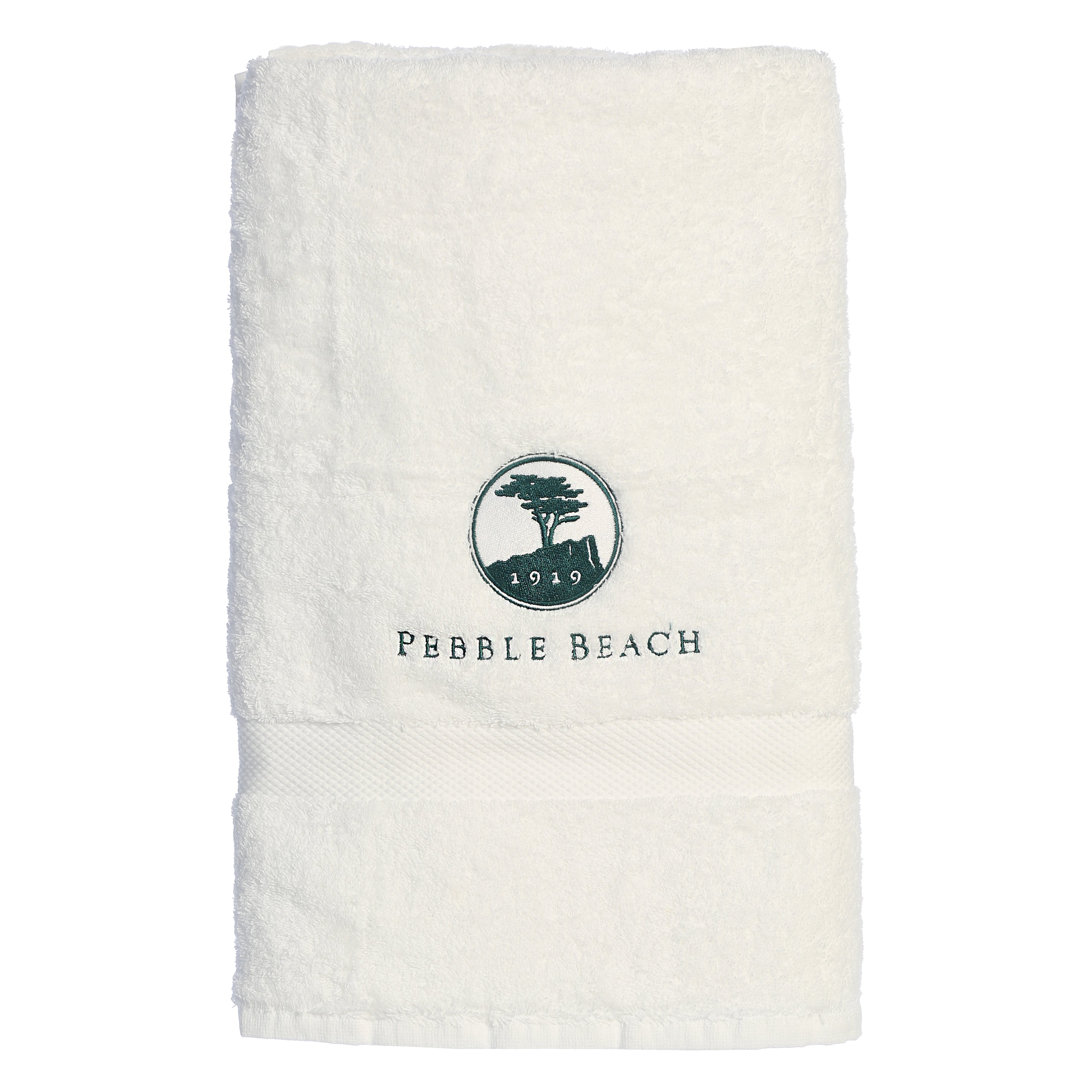 Pebble Beach Luxury Logo Bath Towel