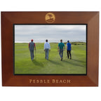 Pebble Beach Logo 4x6 Wood Frame