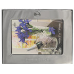 Pebble Beach Logo 5x7 Silver Picture Frame