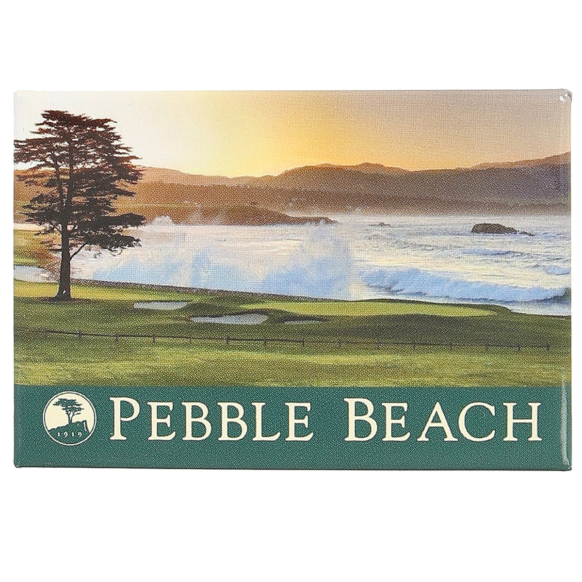 Pebble Beach 18th Hole Photo Magnet