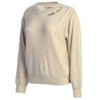 Pebble Beach Women's Script Neckline Sweater by Spirit Clothing