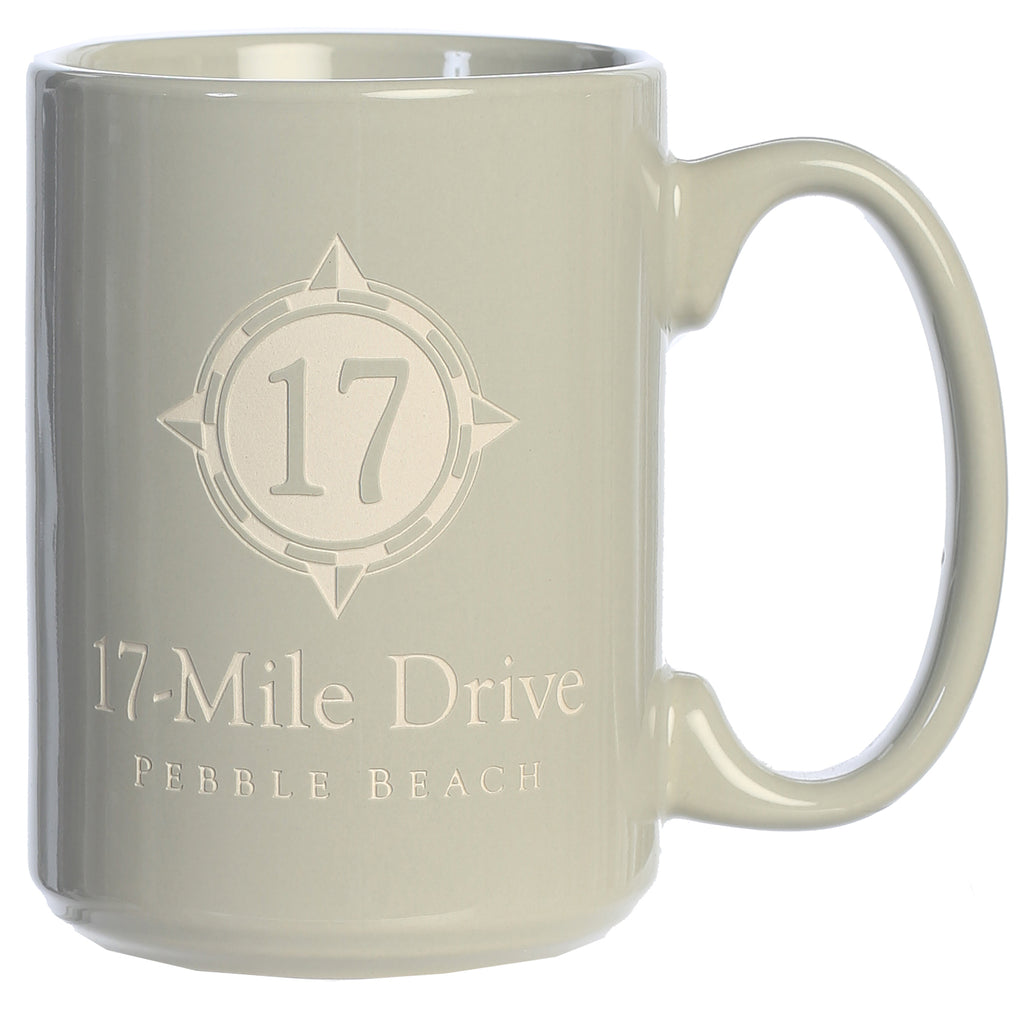 Pebble Beach 17 Mile Drive Ceramic Coffee Mug