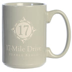 Pebble Beach 17 Mile Drive Ceramic Coffee Mug