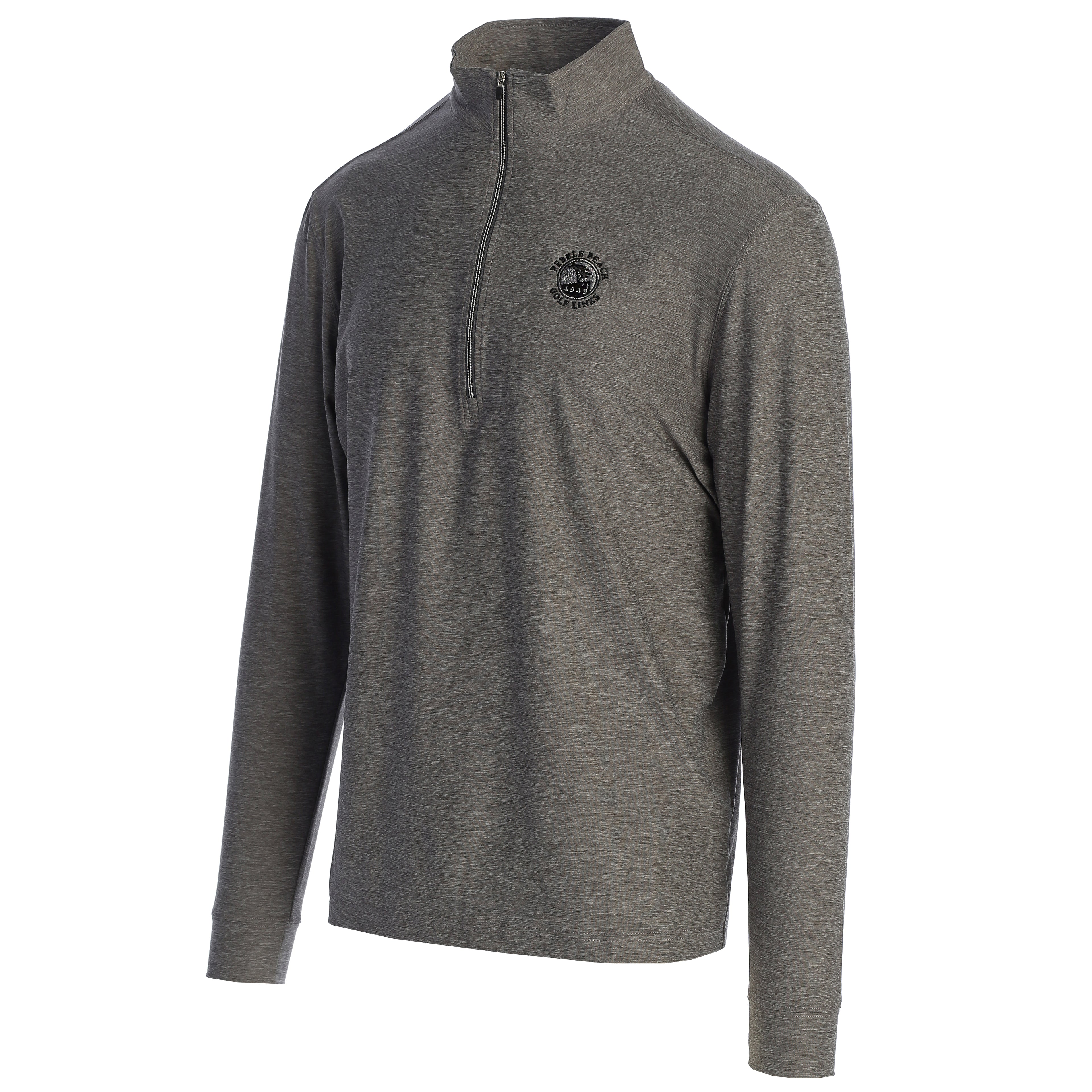 Pebble Beach Crusher Quarter Zip by Straight Down- Dark Grey