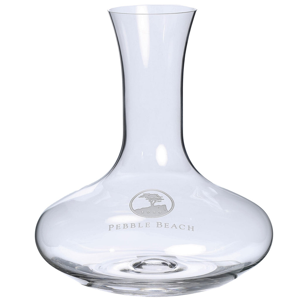 Pebble Beach Wine Decanter and Stemless Glasses Set