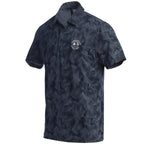 Pebble Beach Pine Print Ultimate 365 Polo by adidas
