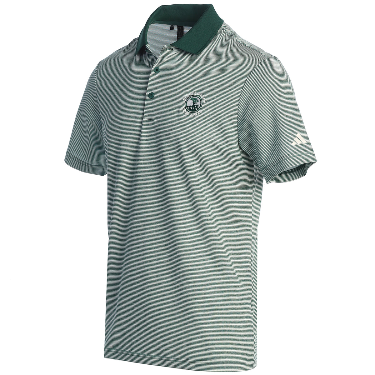 Pebble Beach Ottoman Striped Polo by adidas