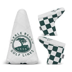 Pebble Beach Checkered Pin Flag Collection Blade Putter Cover