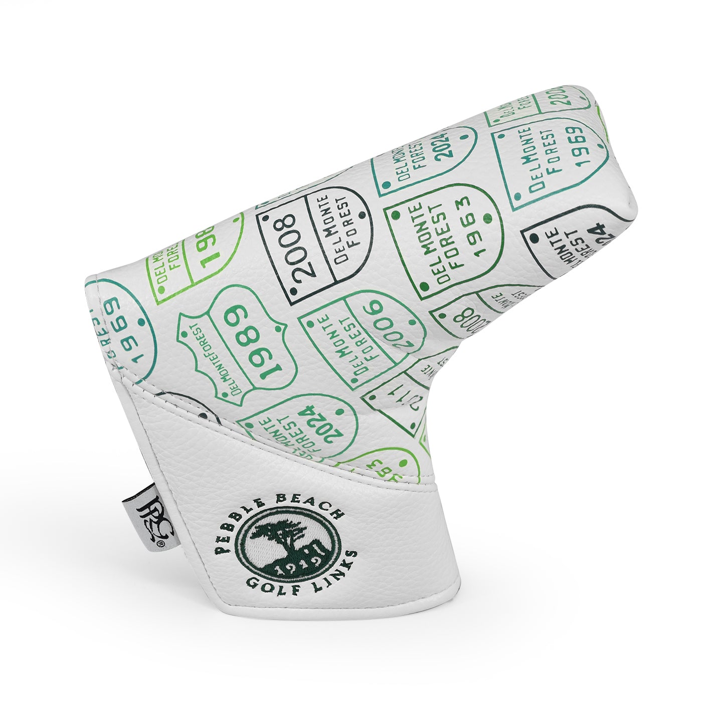 Pebble Beach 2024 Vintage Badge Collection Blade Putter Cover