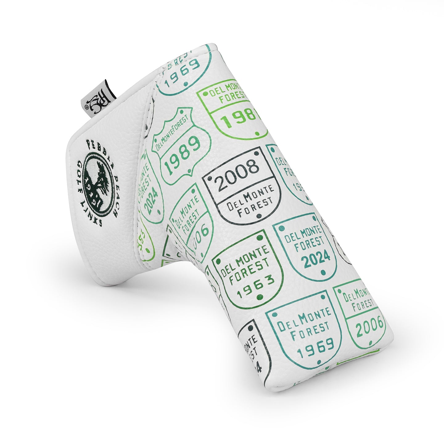 Pebble Beach 2024 Vintage Badge Collection Blade Putter Cover