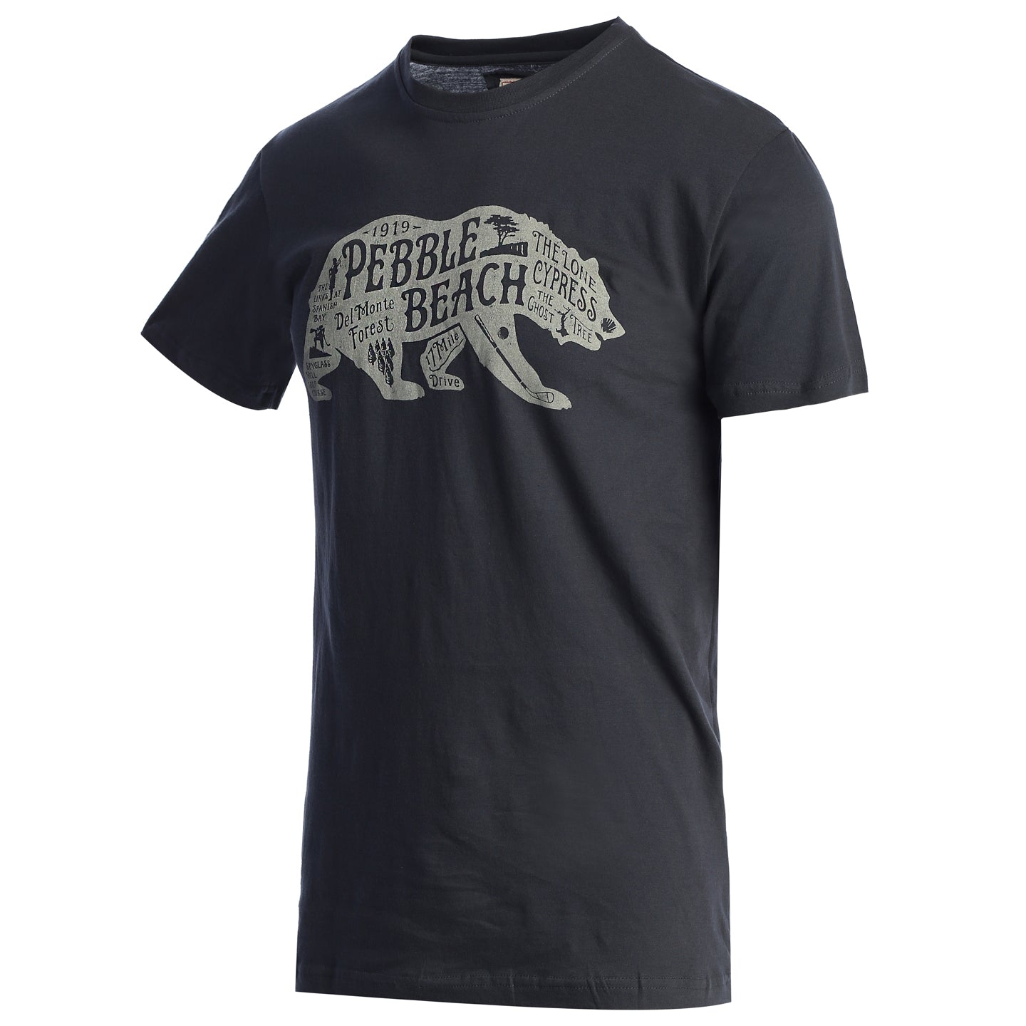 Pebble Beach Bear Map Tee by American Needle