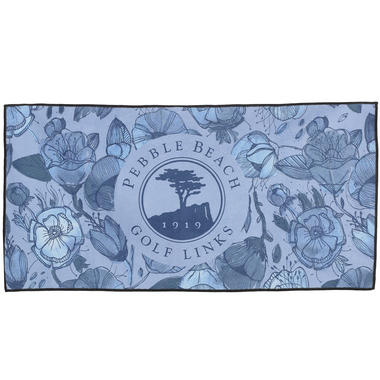 Pebble Beach California Poppy Rival Microfiber Golf Towel