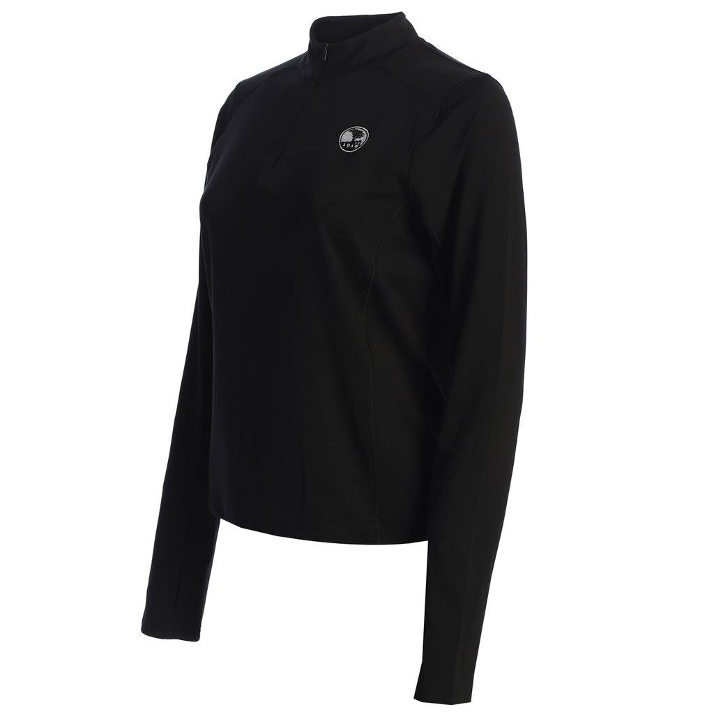 Pebble Beach Women's Lightweight Quarter Zip by Sun Day Red