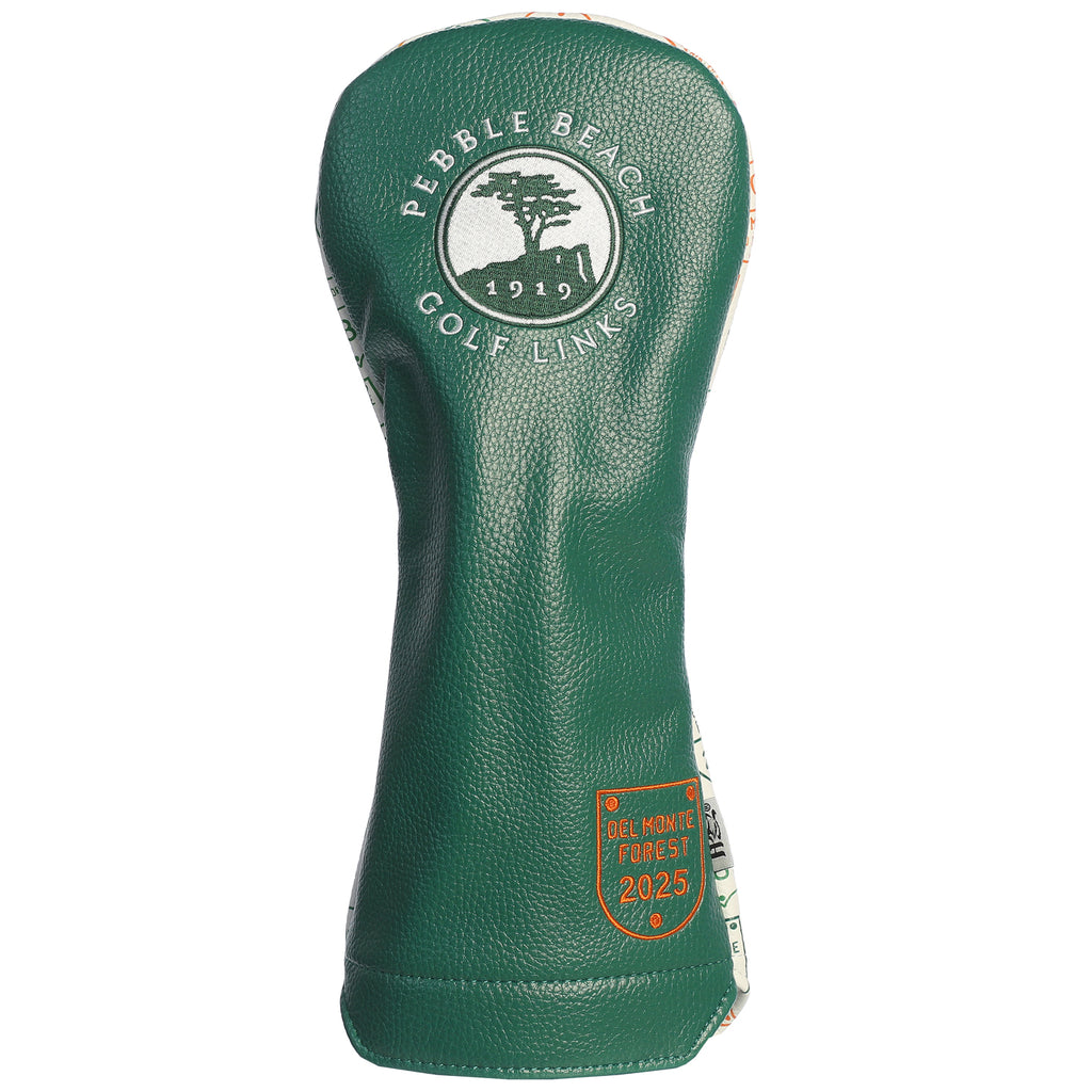 Pebble Beach 2025 Vintage Badge Collection Driver Headcover