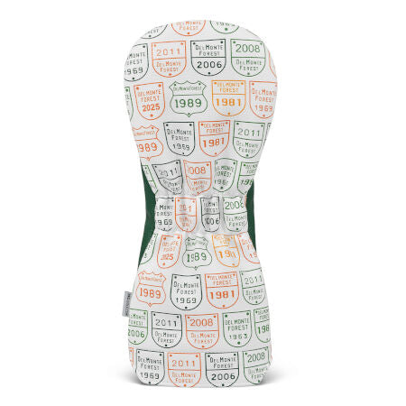 Pebble Beach 2025 Vintage Badge Collection Driver Headcover