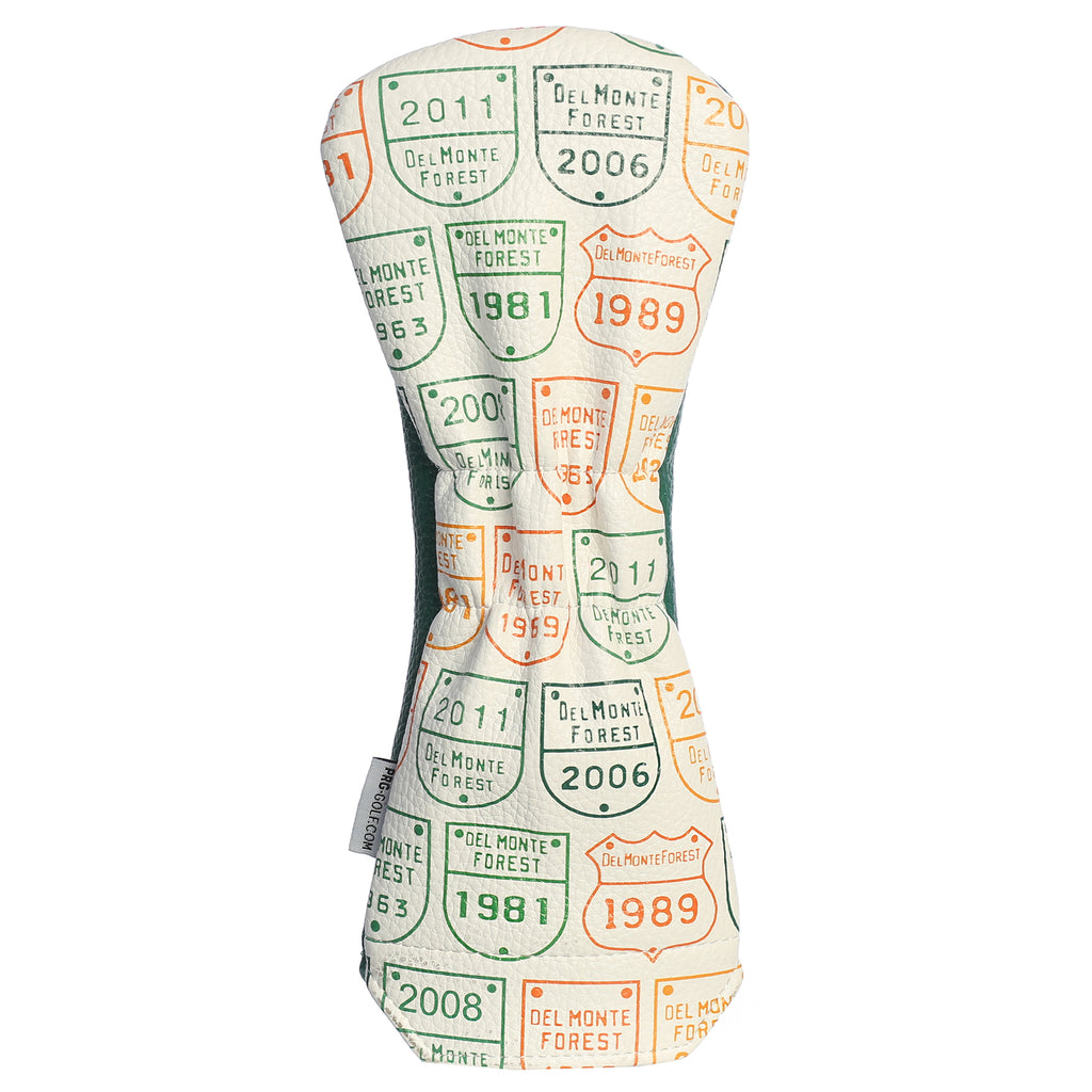 Pebble Beach 2025 Vintage Badge Collection Rescue Headcover