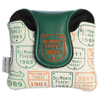 Pebble Beach 2025 Vintage Badge Collection Mallet Putter Cover