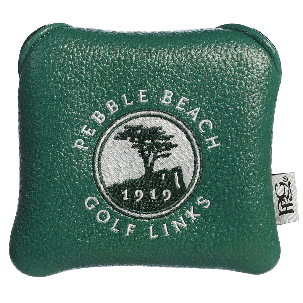 Pebble Beach 2025 Vintage Badge Collection Mallet Putter Cover