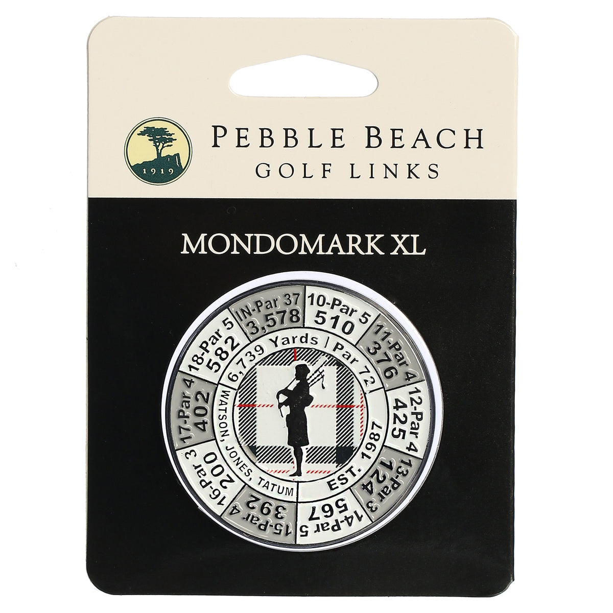 Spanish Bay Mondomark XL Yardage Duo Ball Marker