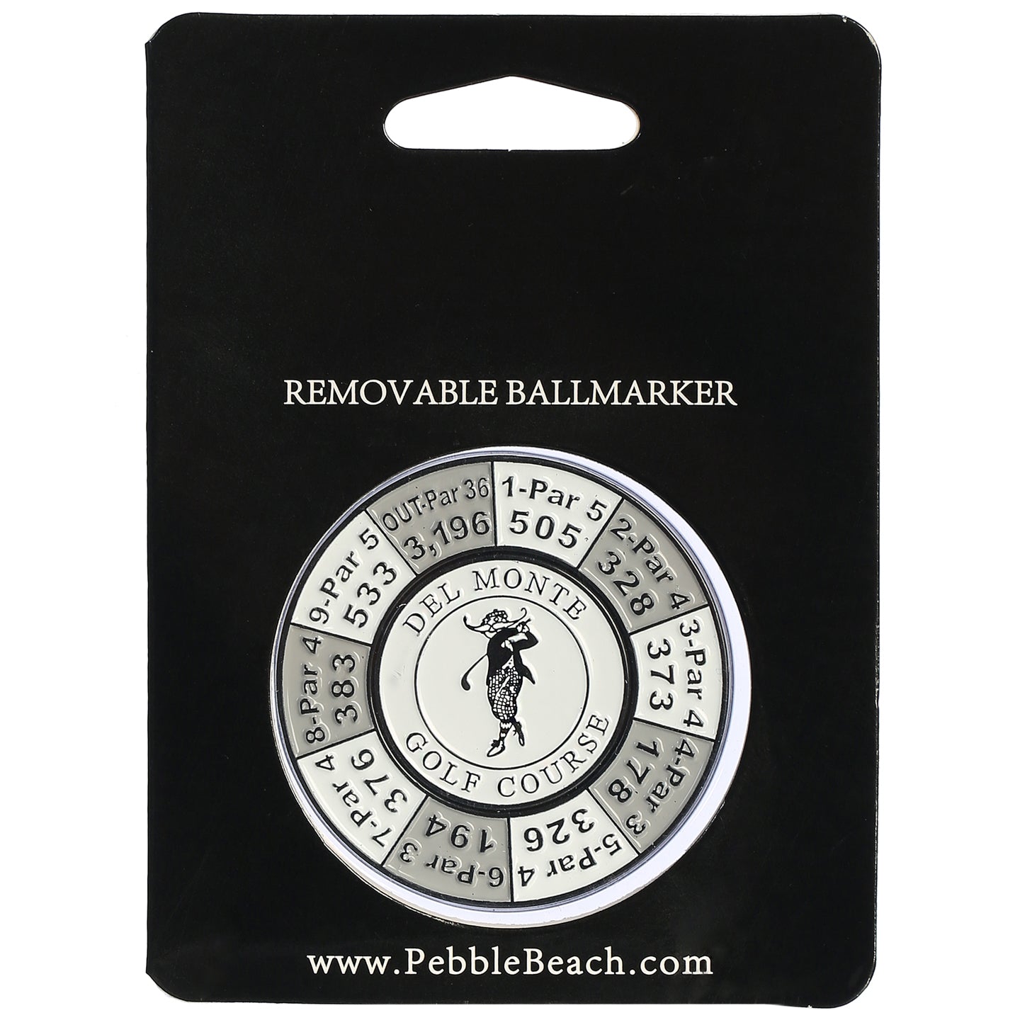 Del Monte Mondomark XL Yardage Duo Ball Marker