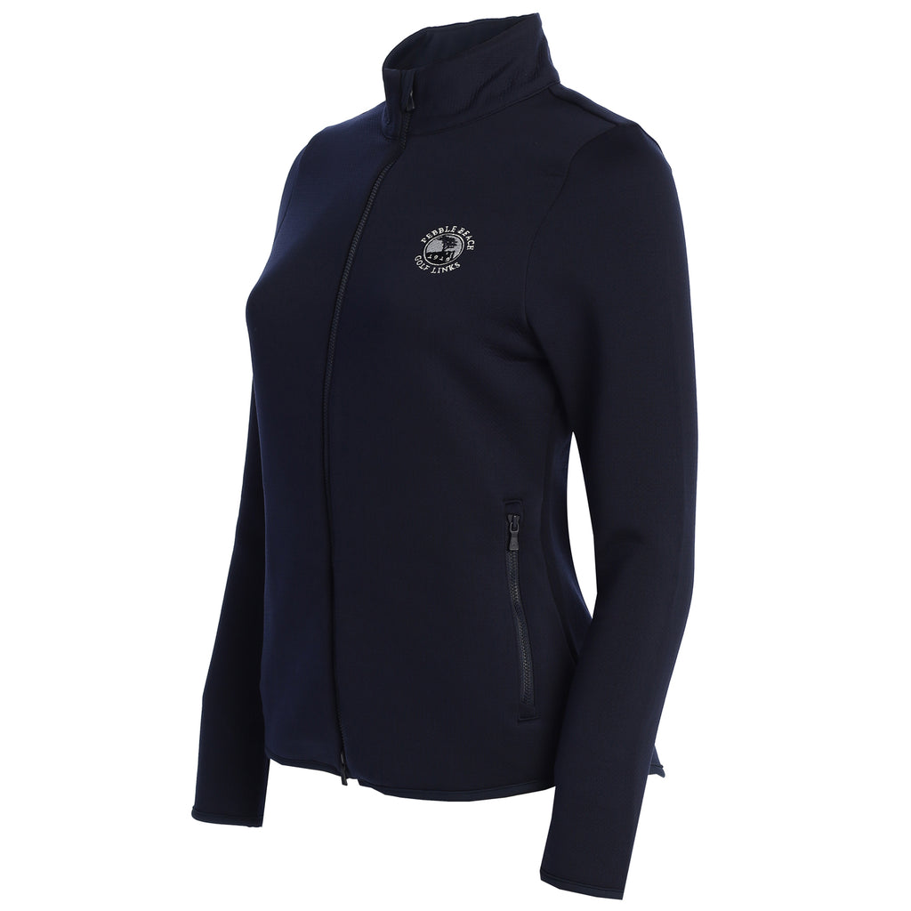 Pebble Beach Women's Lumi-Knit Full Zip Jacket by Peter Millar